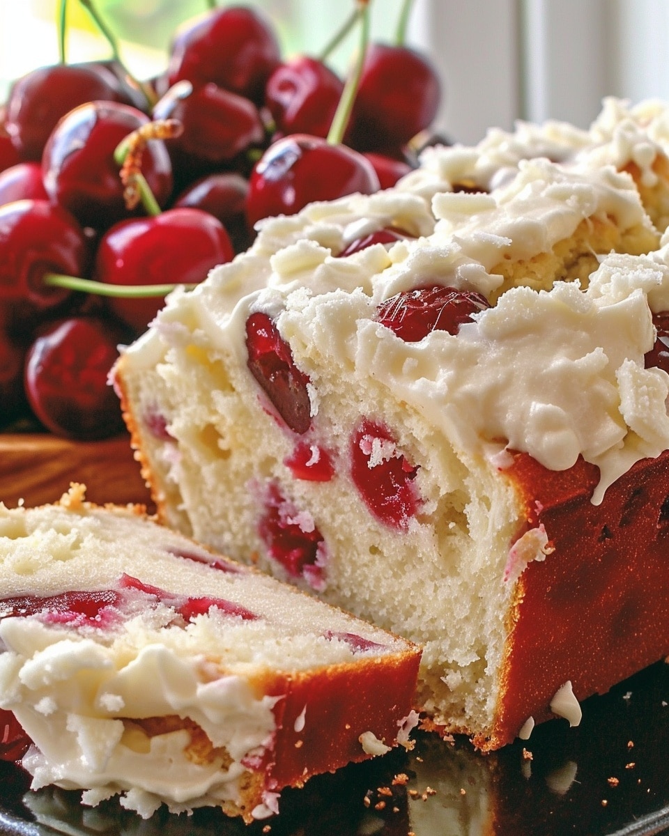 Cream Cheese Cherry Brunch Loaf