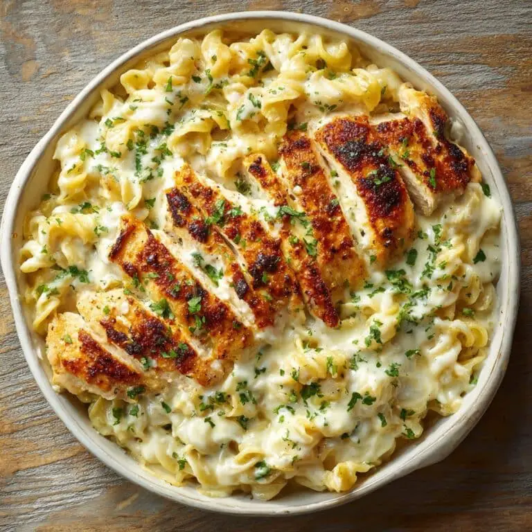 Creamy Baked Chicken Alfredo