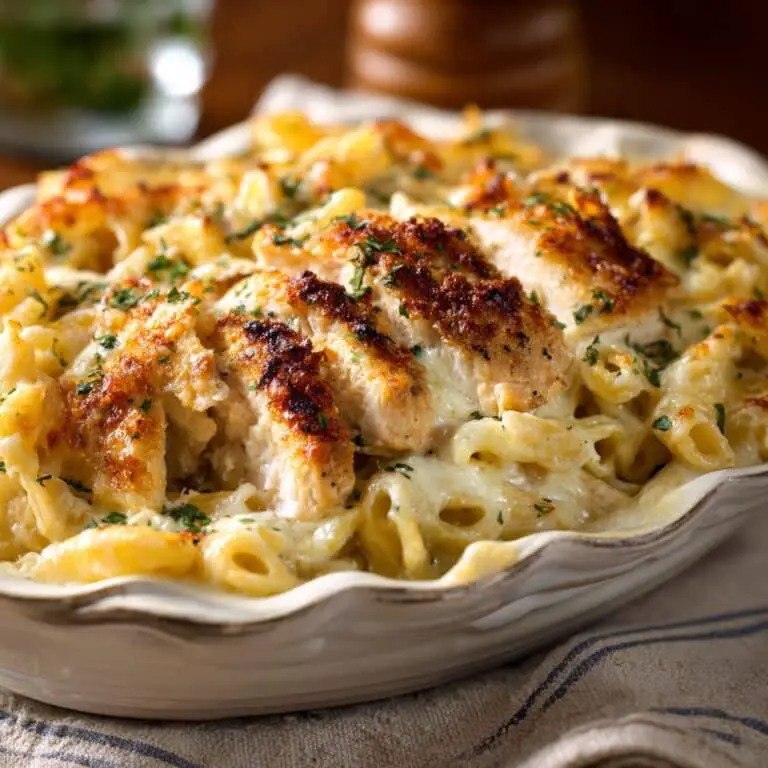 Creamy Baked Chicken Alfredo