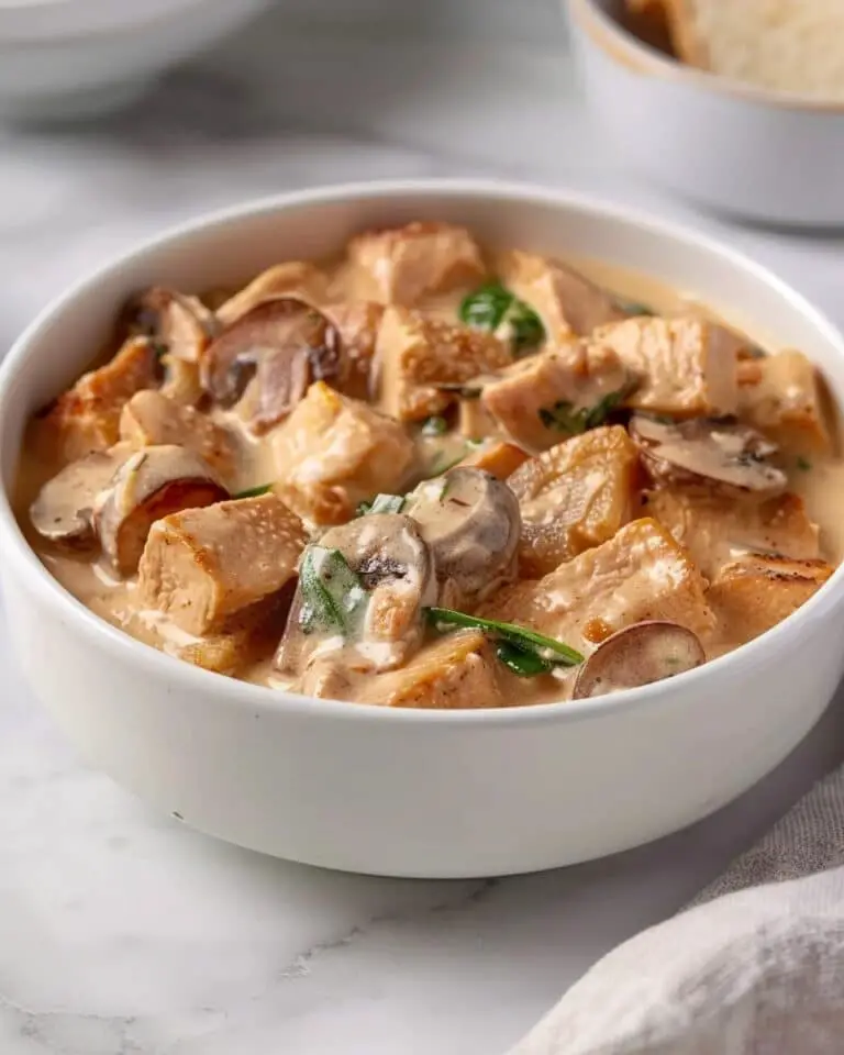 Creamy Chicken and Spinach