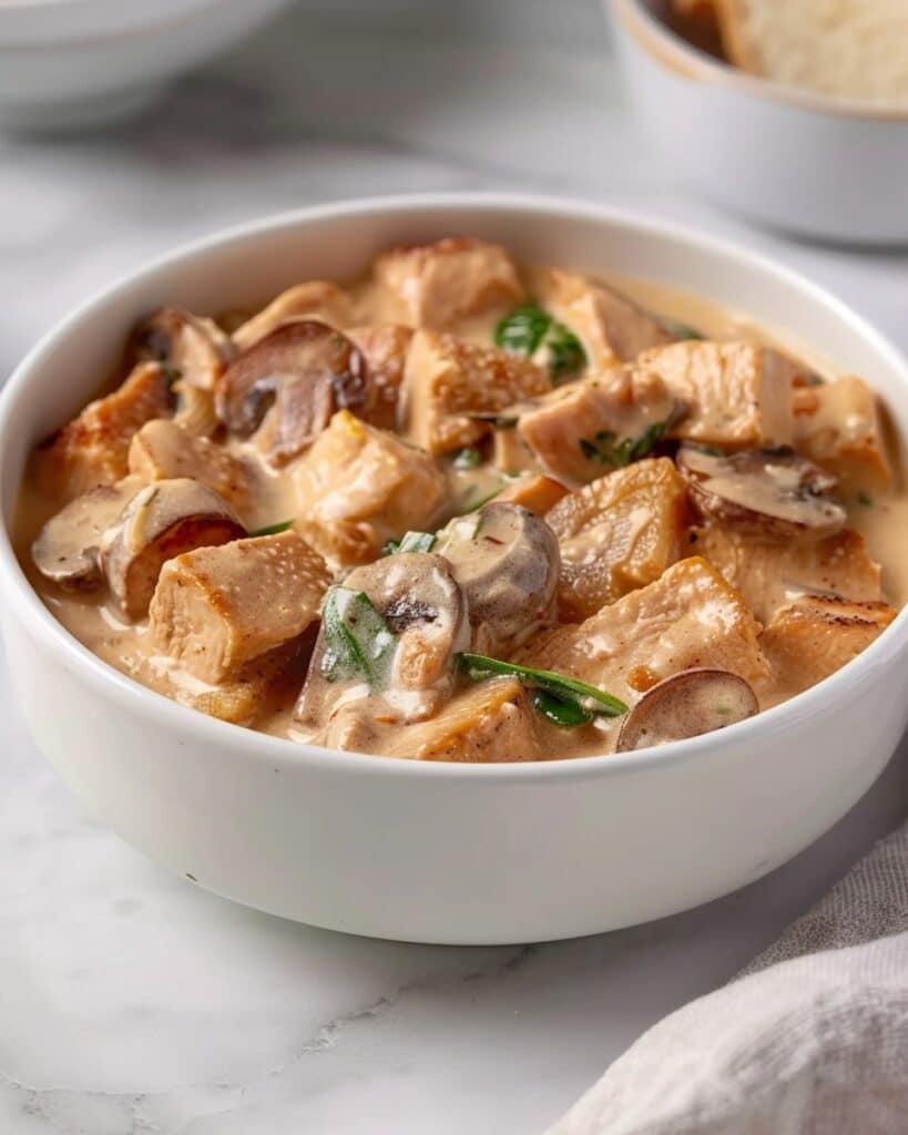 Creamy Chicken and Spinach