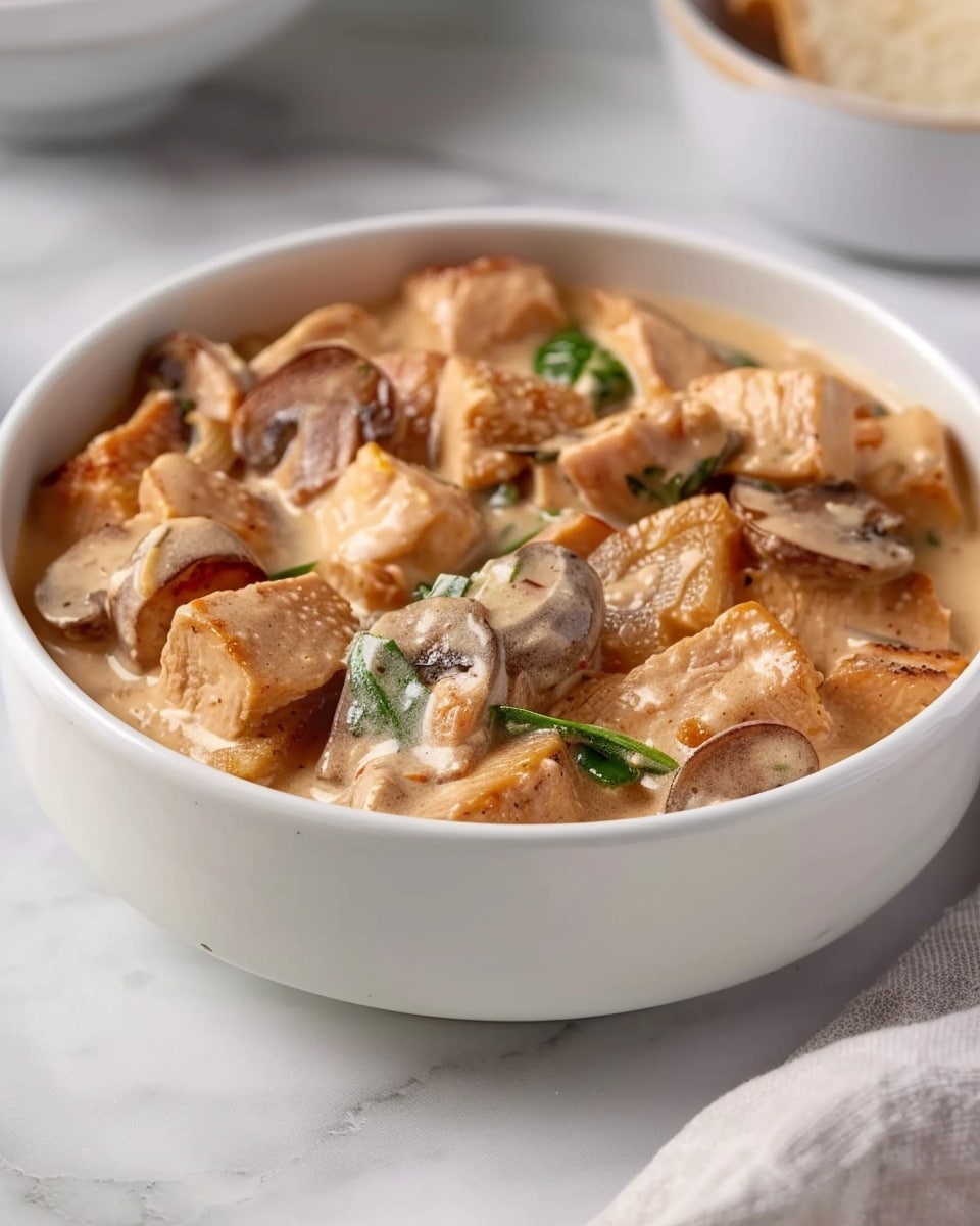 Creamy Chicken and Spinach