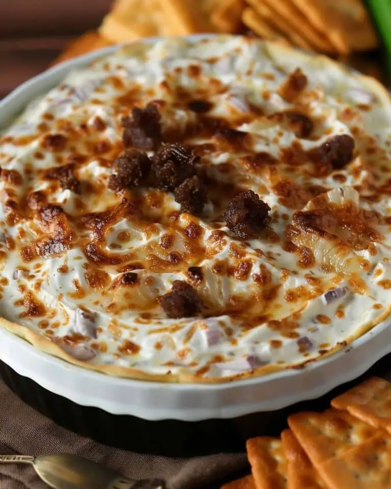 Creamy Homemade French Onion Dip