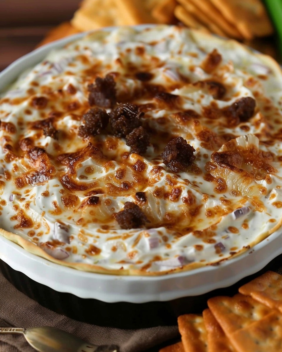Creamy Homemade French Onion Dip