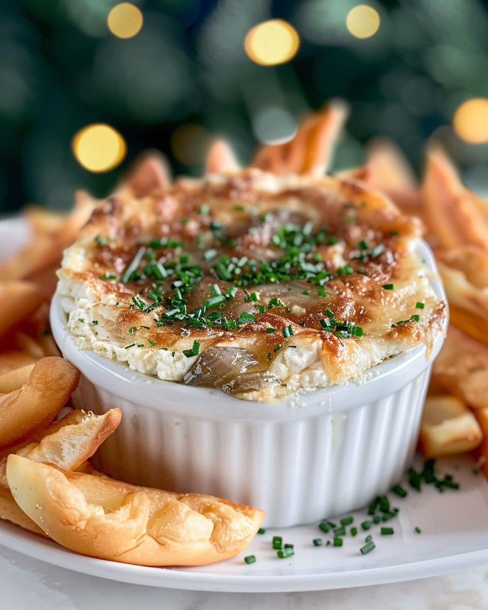 Creamy Homemade French Onion Dip