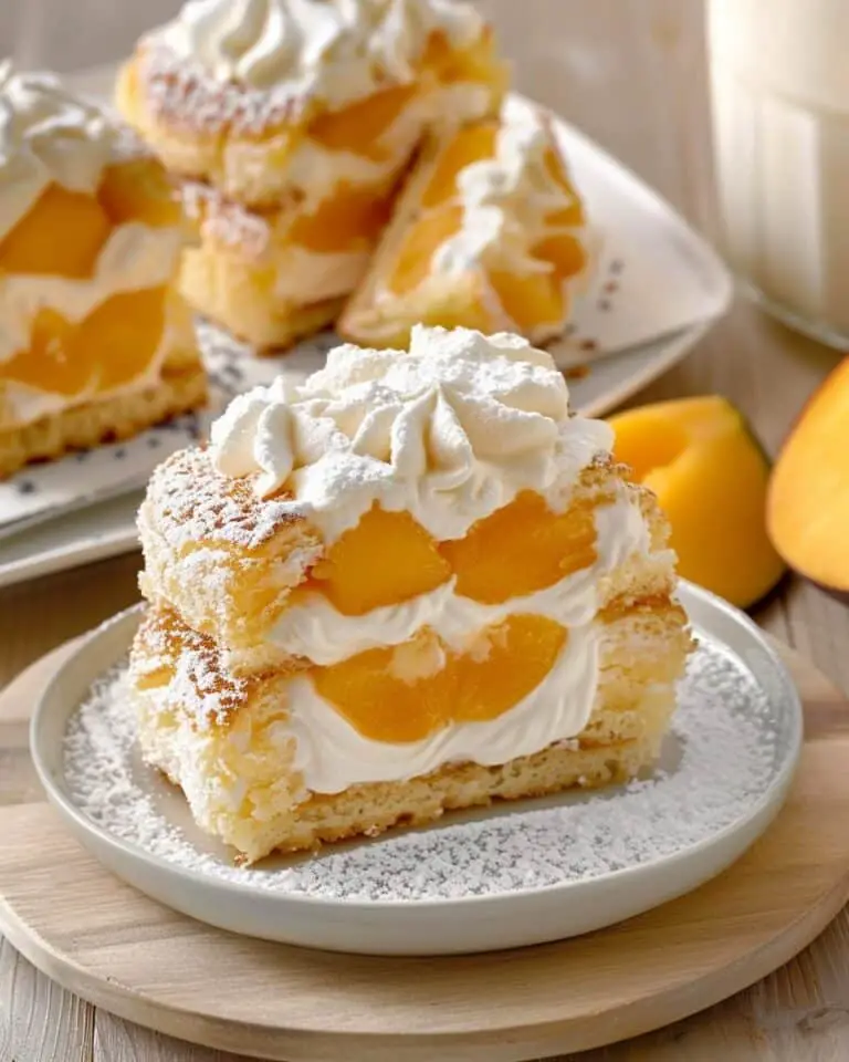 Creamy Mango Charlotte