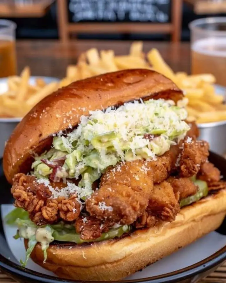 Ho to make Crispy Chicken Caesar Sandwich