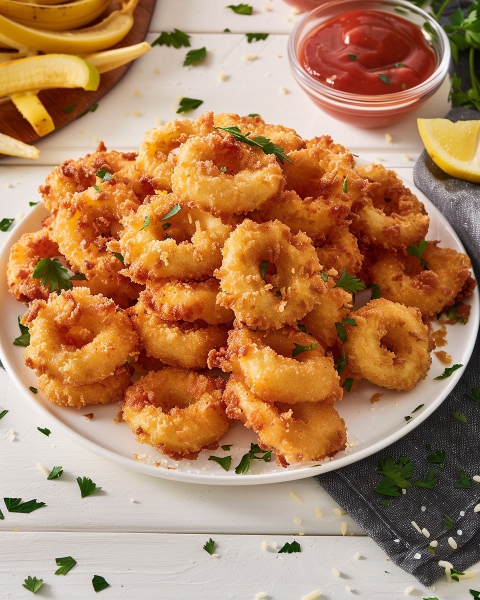 Crispy Fried Banana Pepper Rings