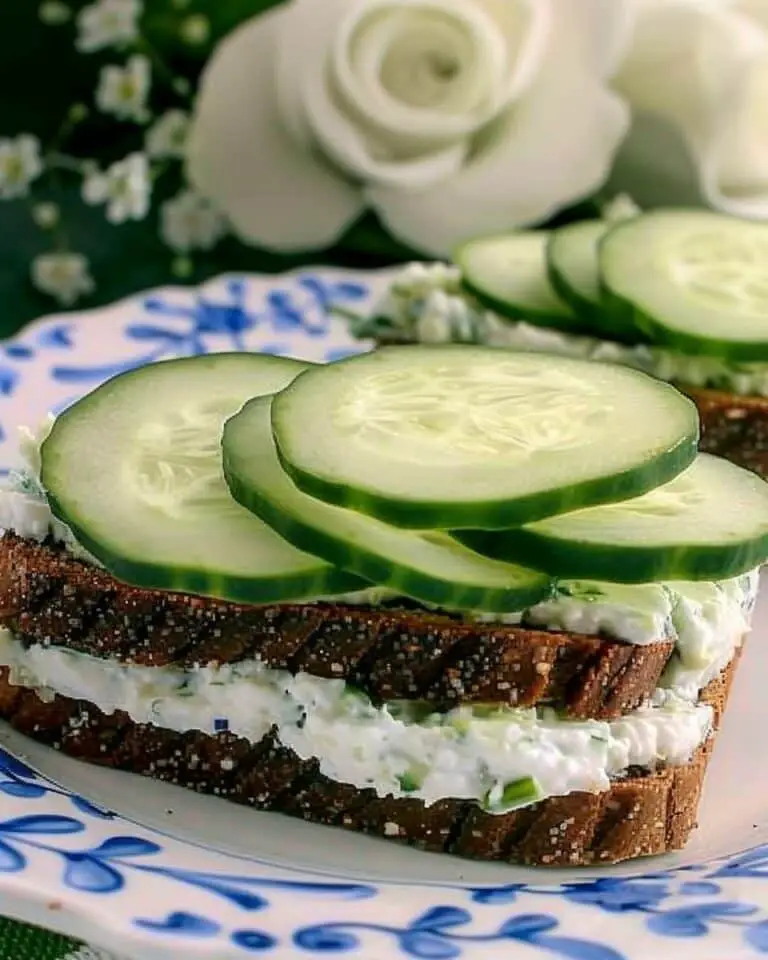 Old-Fashioned Cucumber Sandwiches