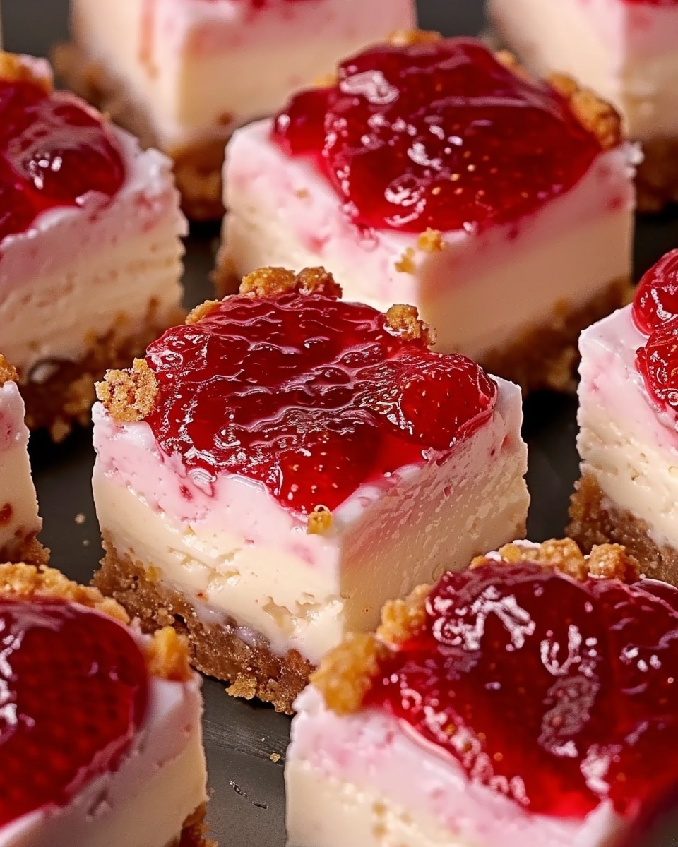 Ho to make Strawberry Crunch Cheesecake Bites