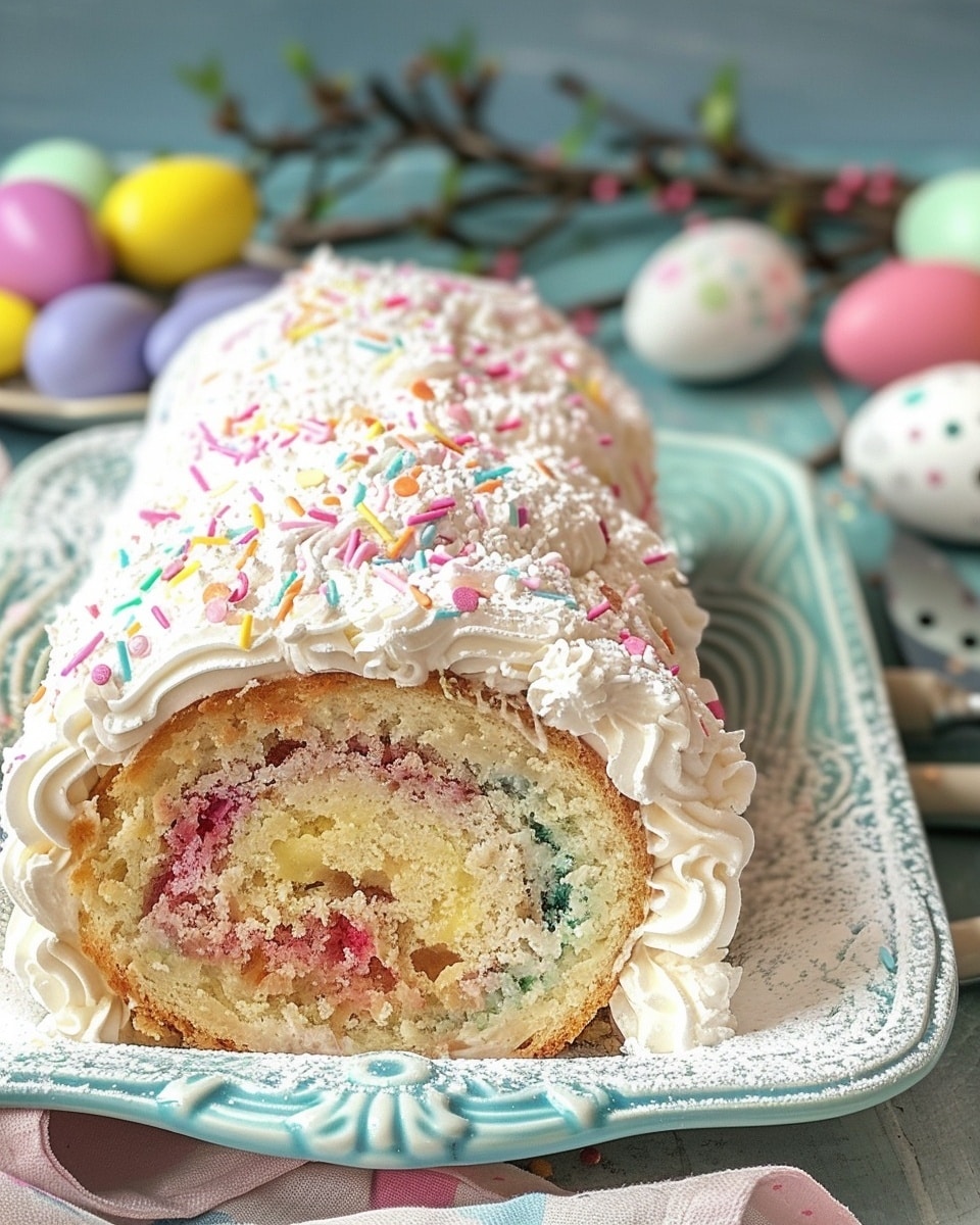 Easter Cake Roll