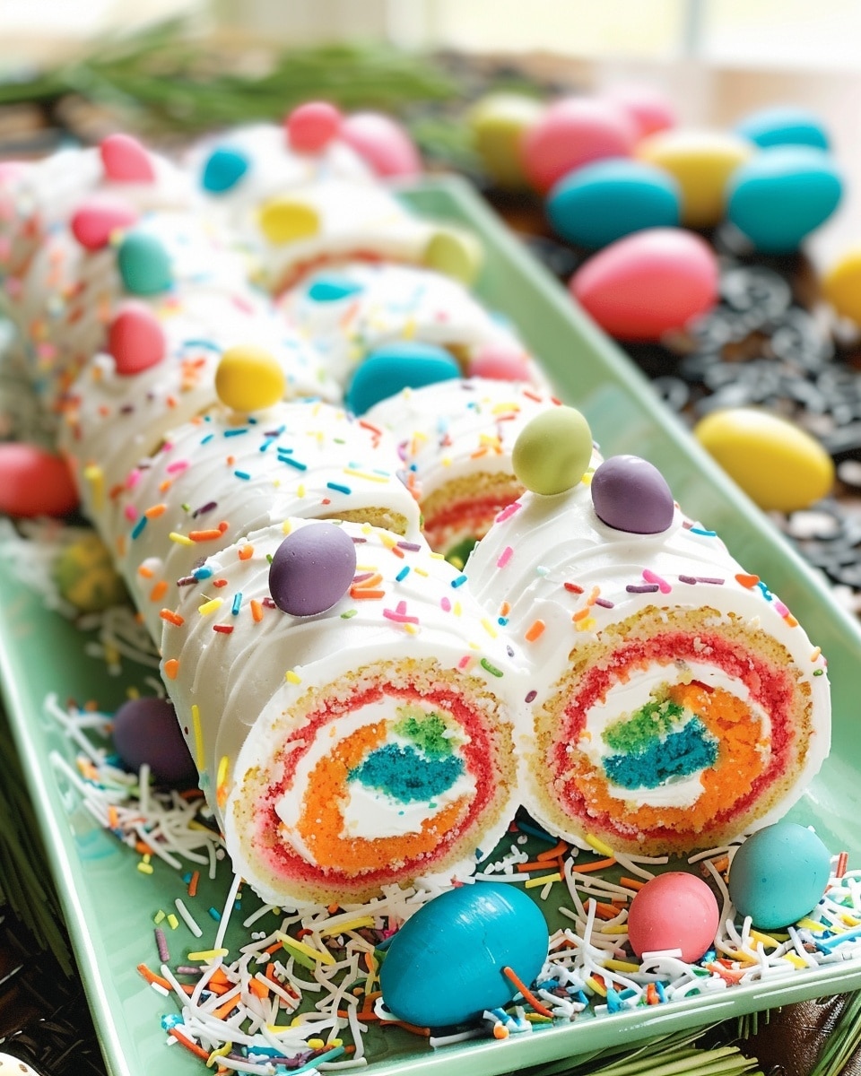 Easter Cake Roll