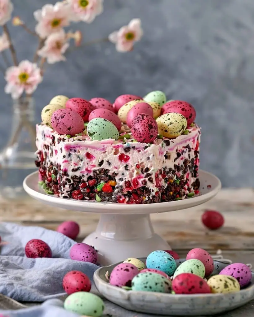 Easter Dirt Cake Casserole Easy No Bake Spring Dessert