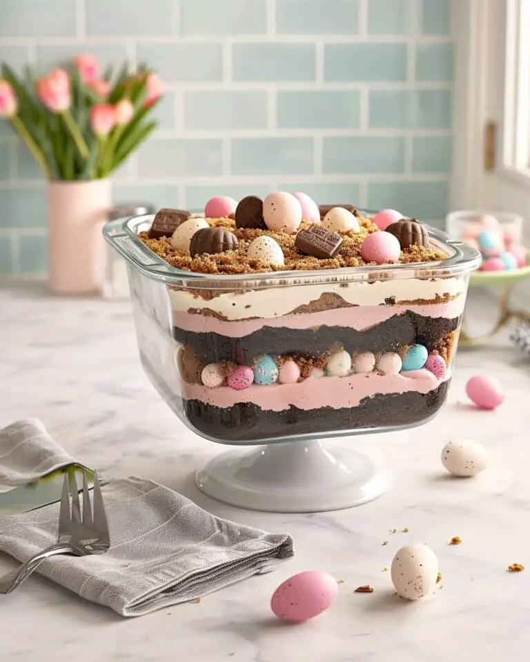 Easter Dirt Cake Casserole Easy No Bake Spring Dessert