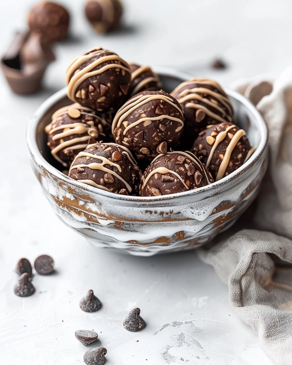 Easy Chocolate Protein Balls