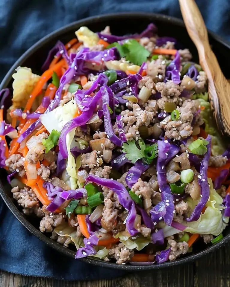 Egg Roll in a Bowl (One-Skillet, Keto)