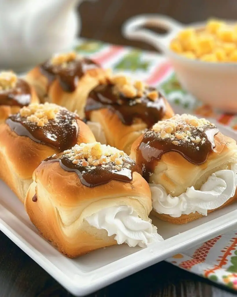 Gooey Golden S’mores Rolls