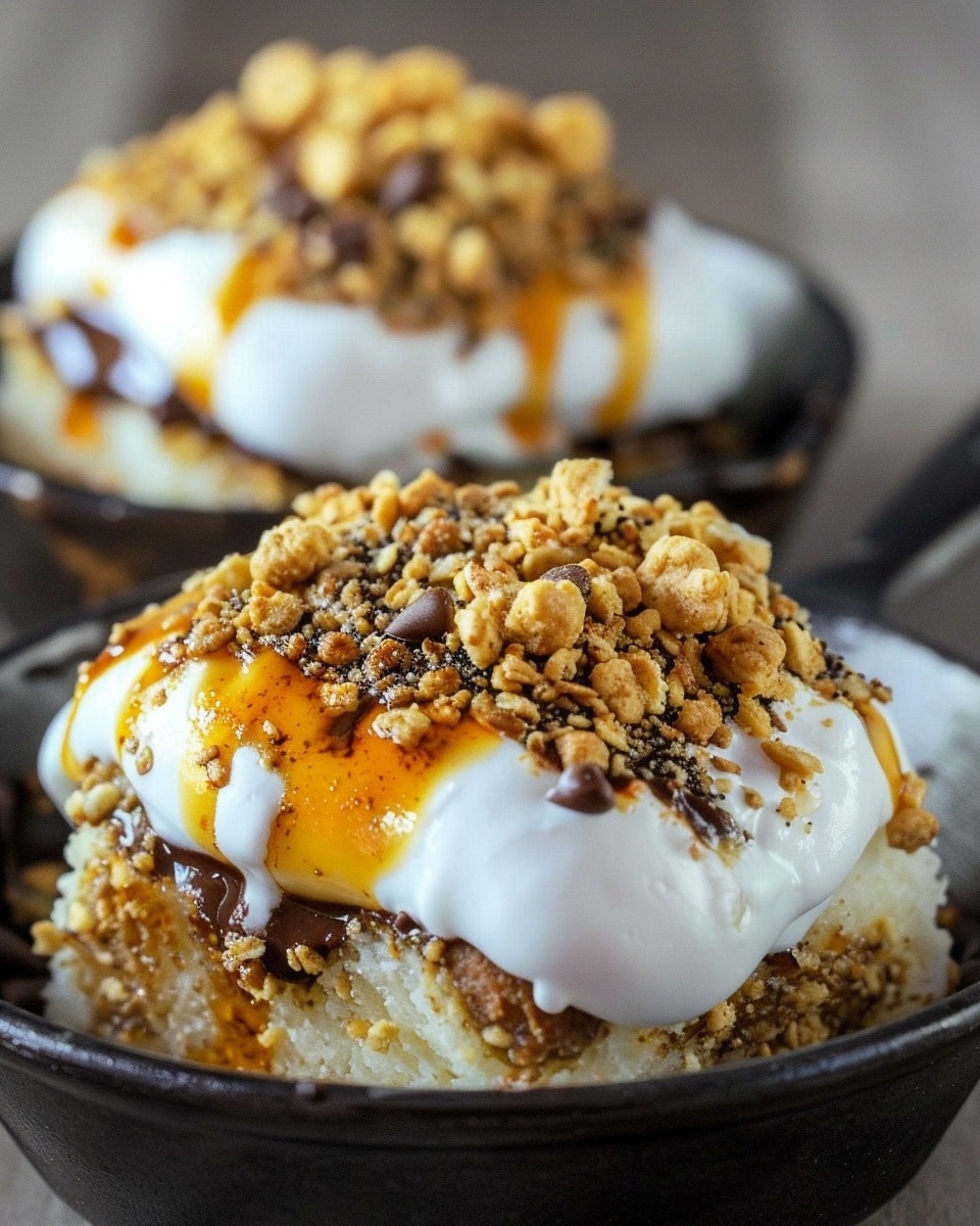 Gooey Golden S’mores Rolls