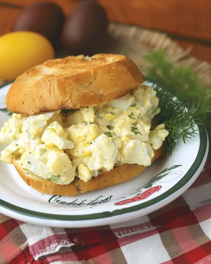 Grandma Barb’s Egg Salad Sandwiches