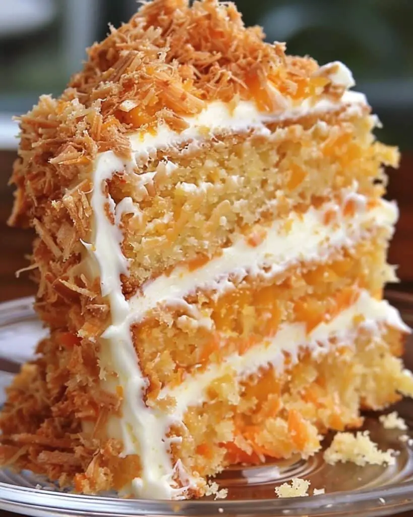Hawaiian Carrot Pineapple Cake