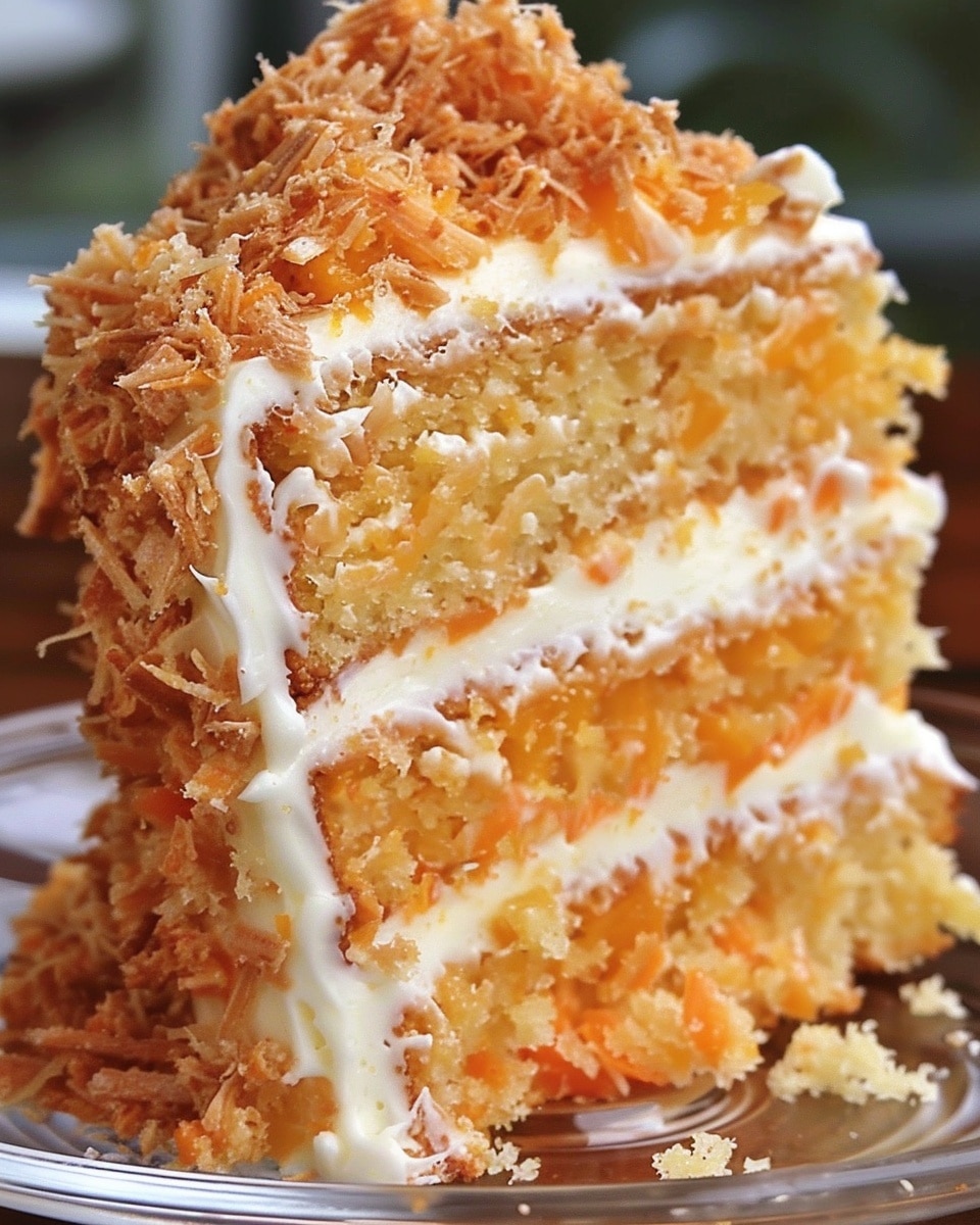 Hawaiian Carrot Pineapple Cake