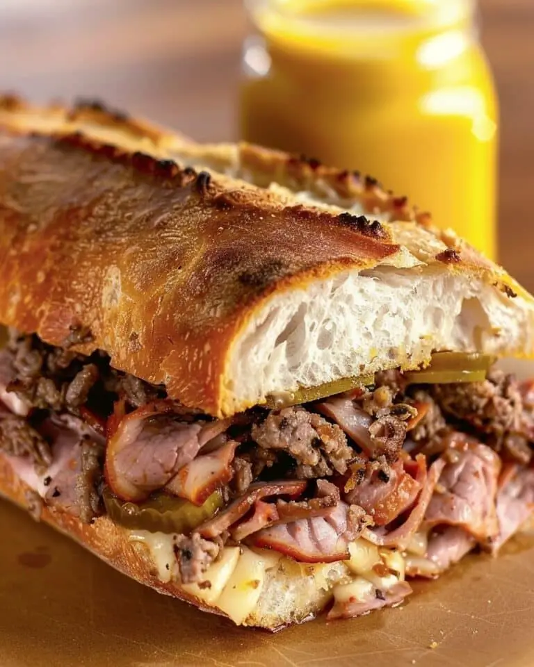 Hearty Italian Meat Lovers’ Baked Sandwiches