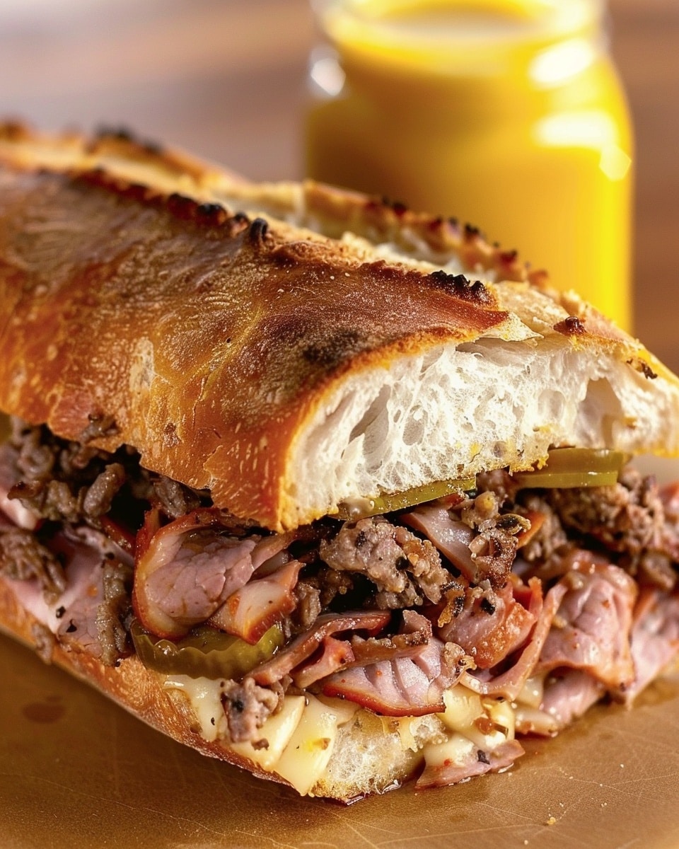 Hearty Italian Meat Lovers’ Baked Sandwiches