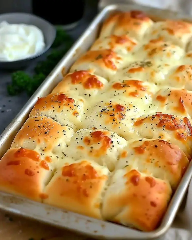 Homemade Cheesy Breadsticks