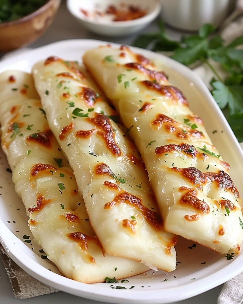 Homemade Cheesy Breadsticks