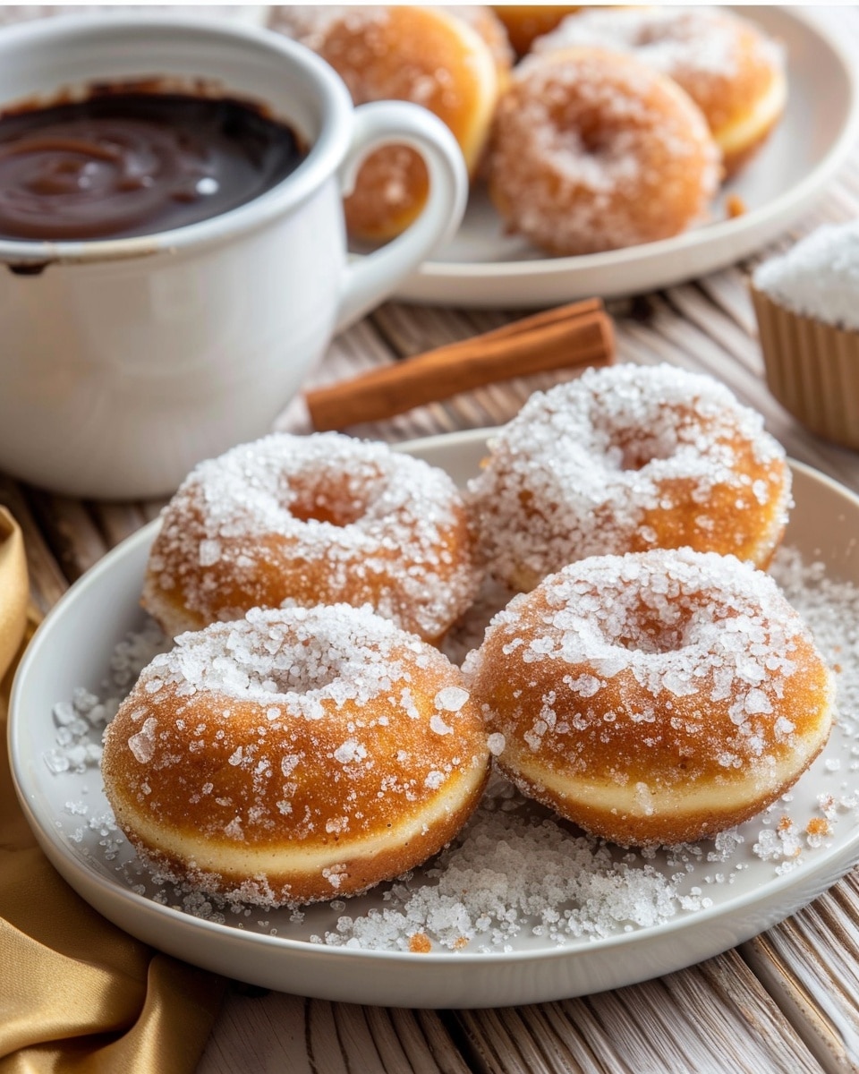 Homemade Cinnamon Sugar Donut Bites