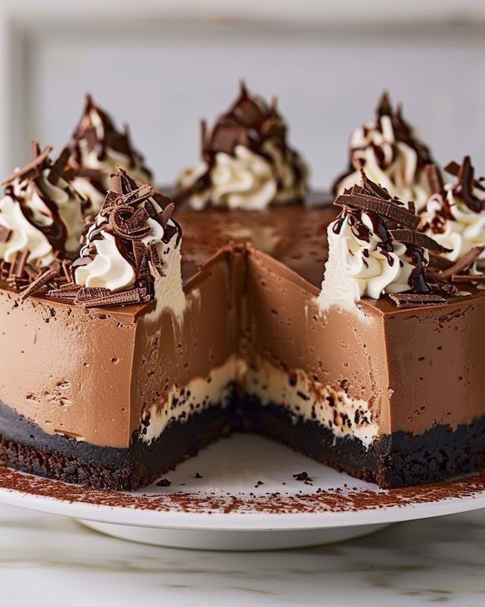 Hot Fudge Cheesecake