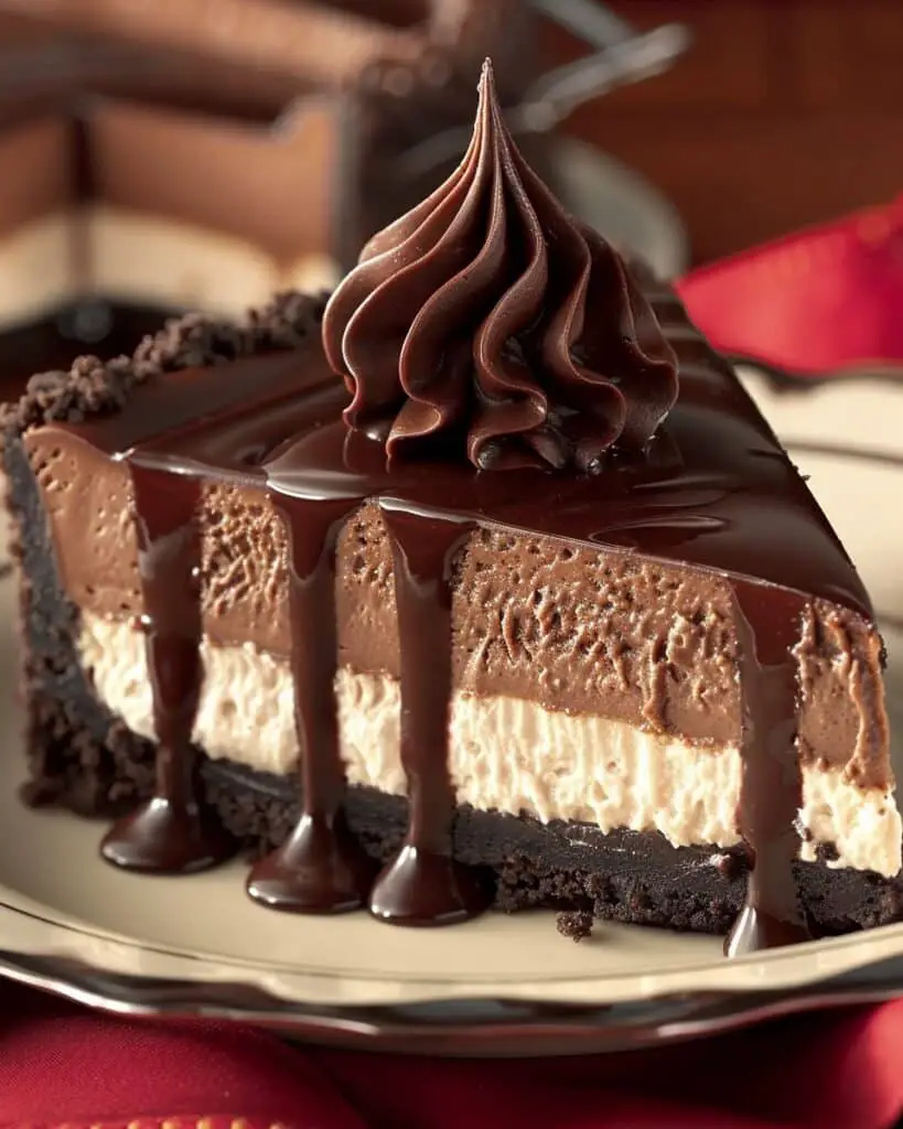 Hot Fudge Cheesecake