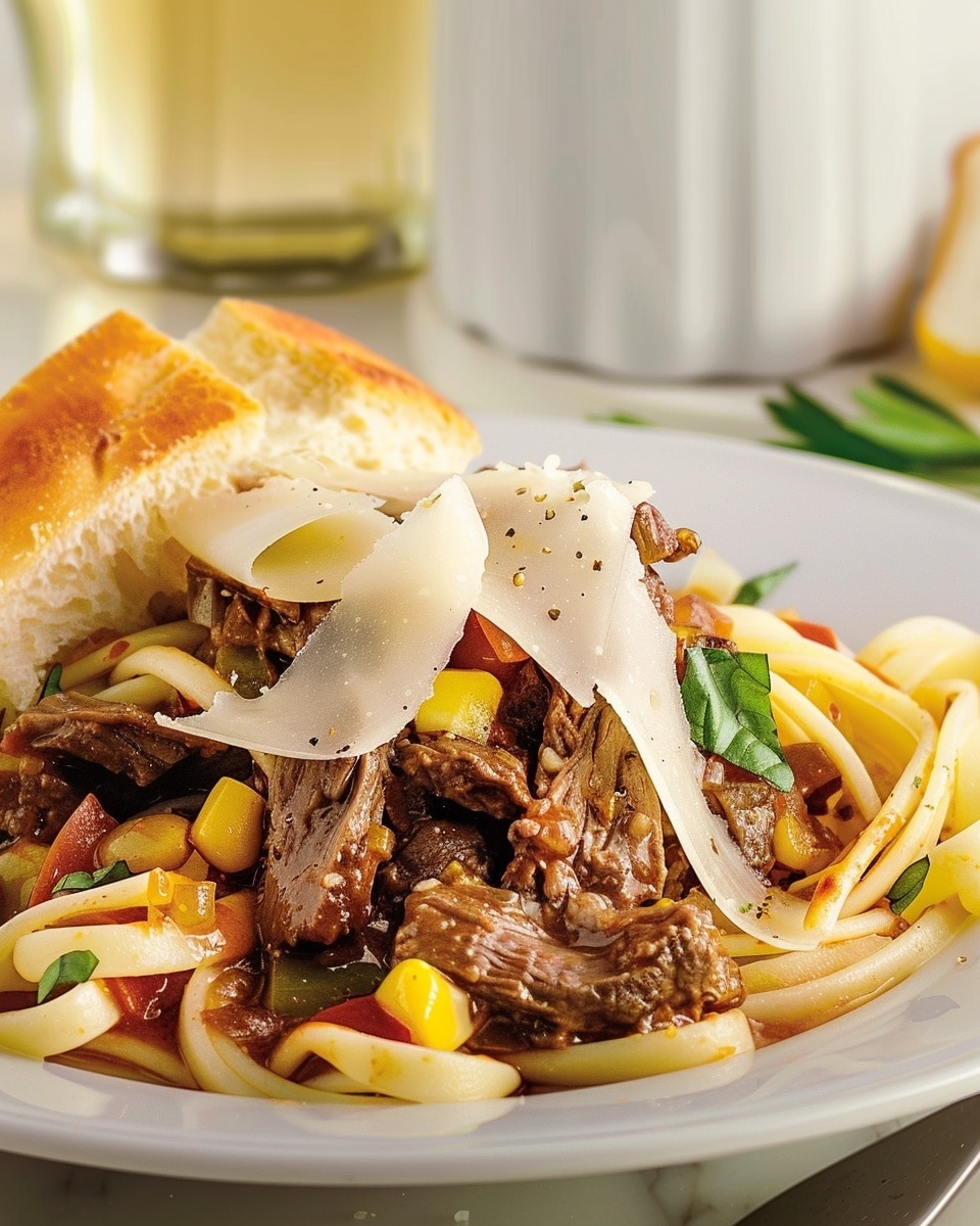 Italian Crockpot Beef