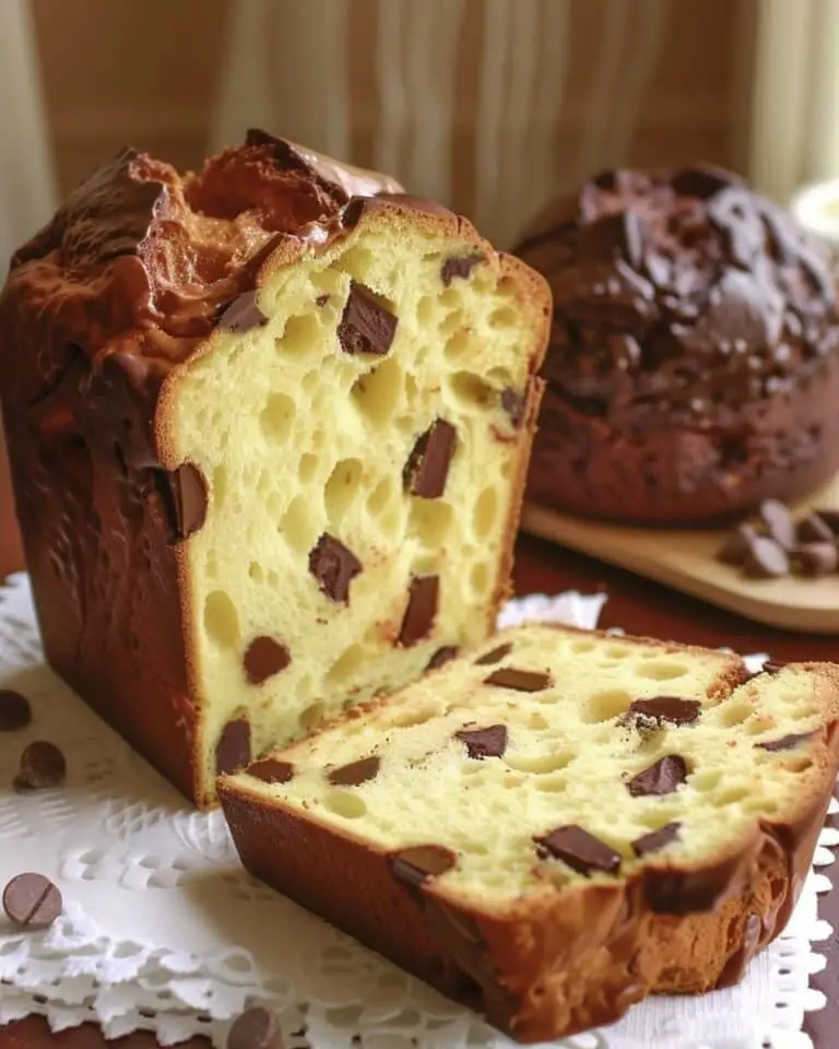Italian Panettone with Chocolate