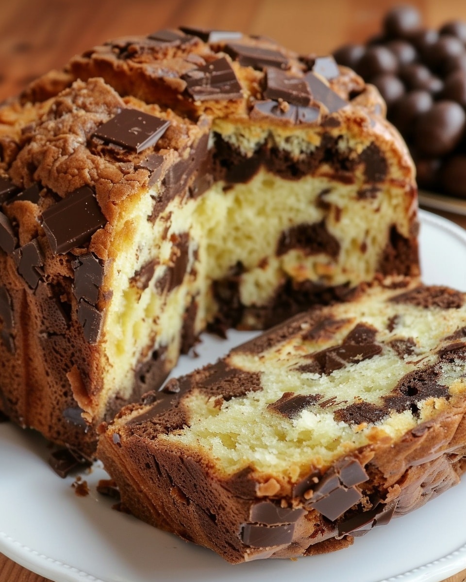 Italian Panettone with Chocolate