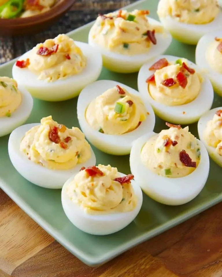 Smoky Jalapeno Deviled Eggs