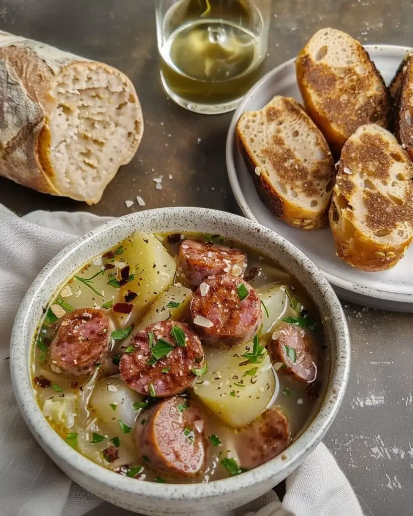 Kielbasa Potato Soup Recipe – Easy Cozy Dinner Everyone Loves