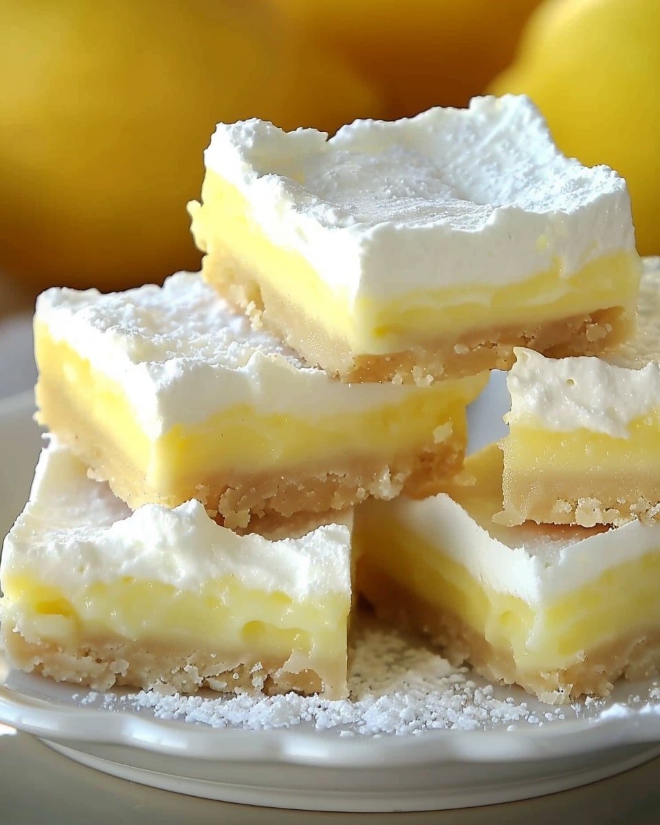 Lazy Day Lemon Cream Pie Bars