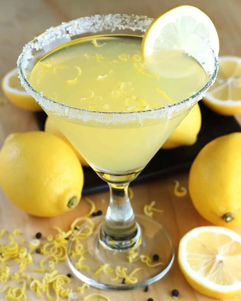 Lemon Drop Martini Cocktail Recipe