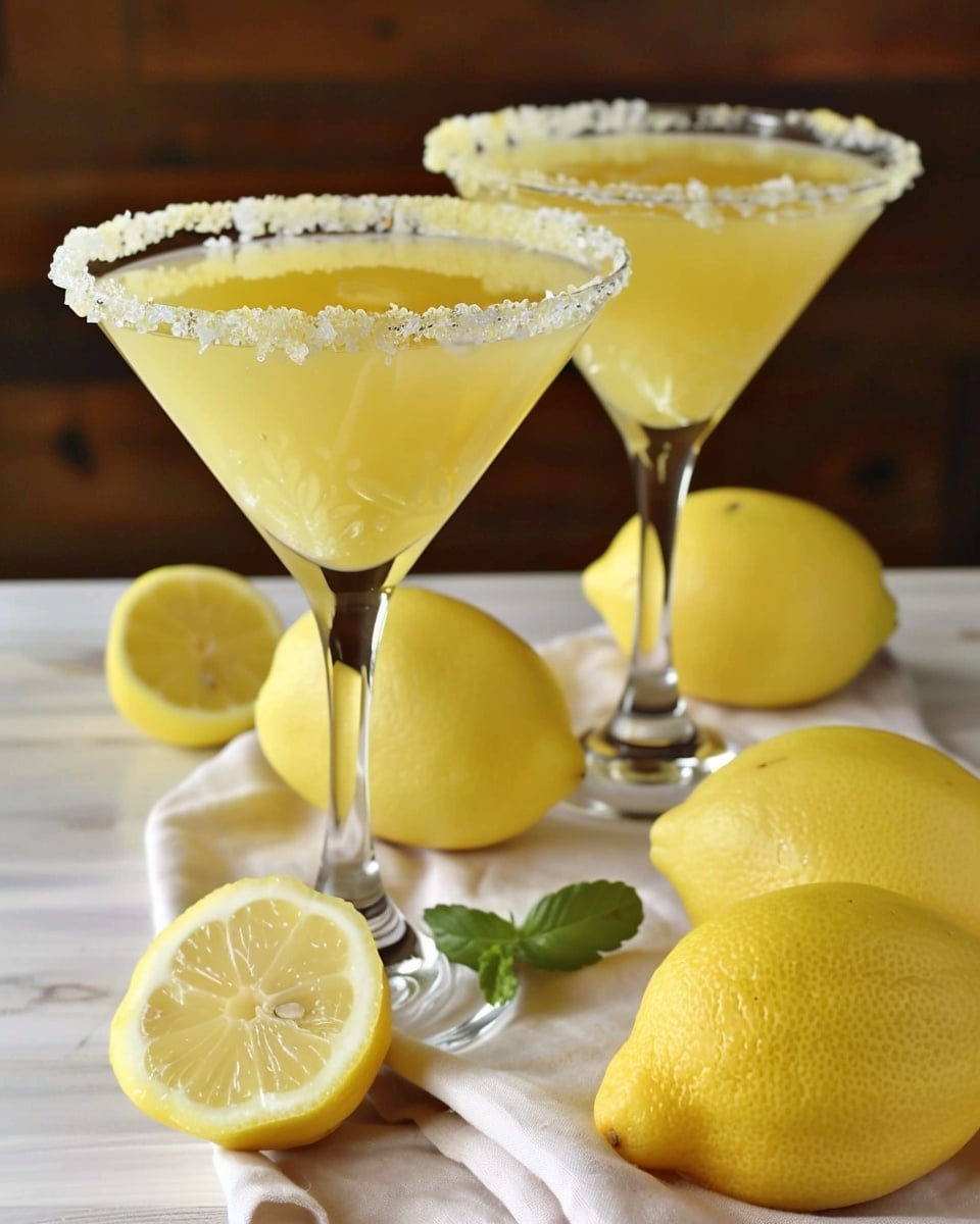 Lemon Drop Martini Cocktail Recipe