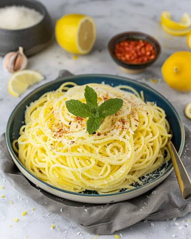 Lemon Garlic Pasta
