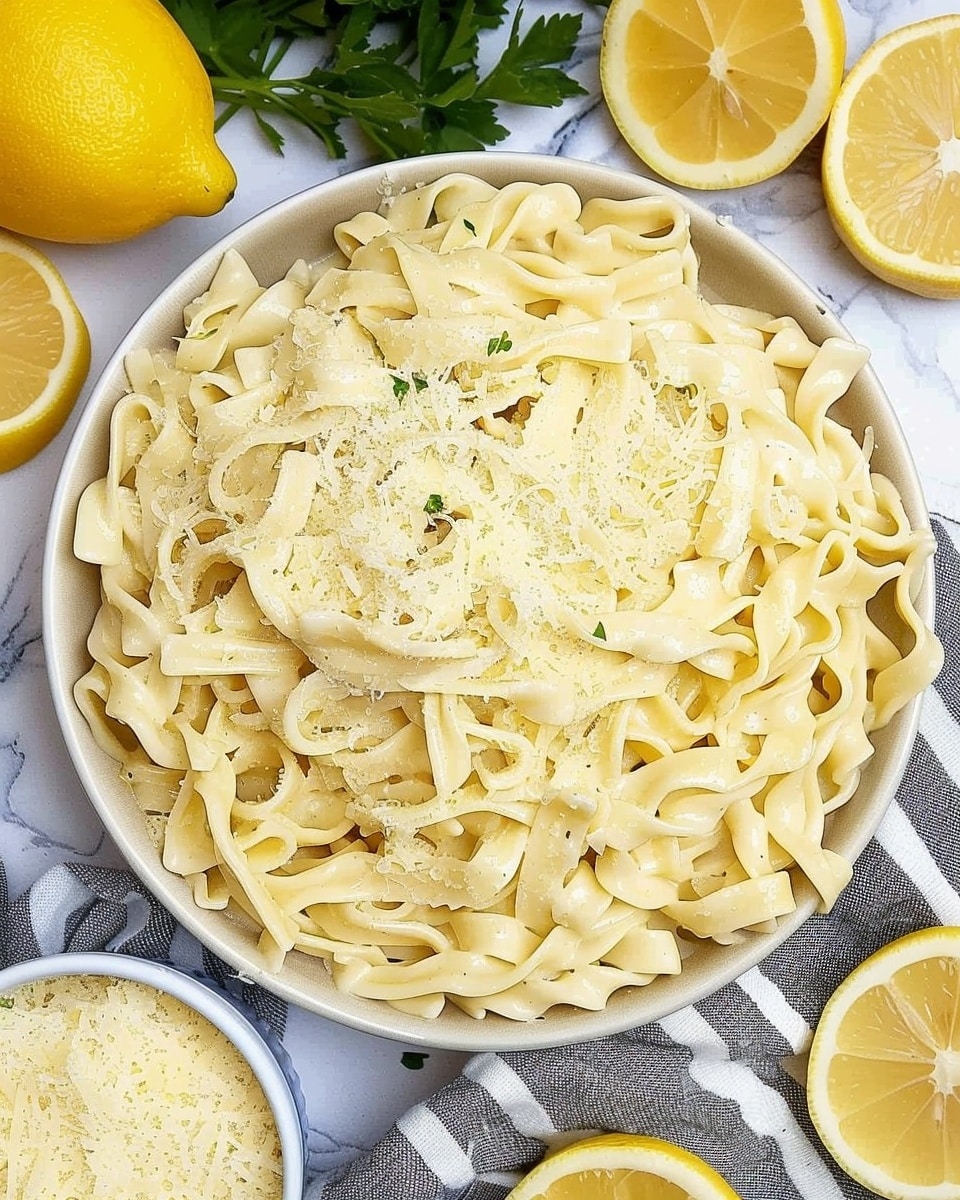 Lemon Garlic Pasta