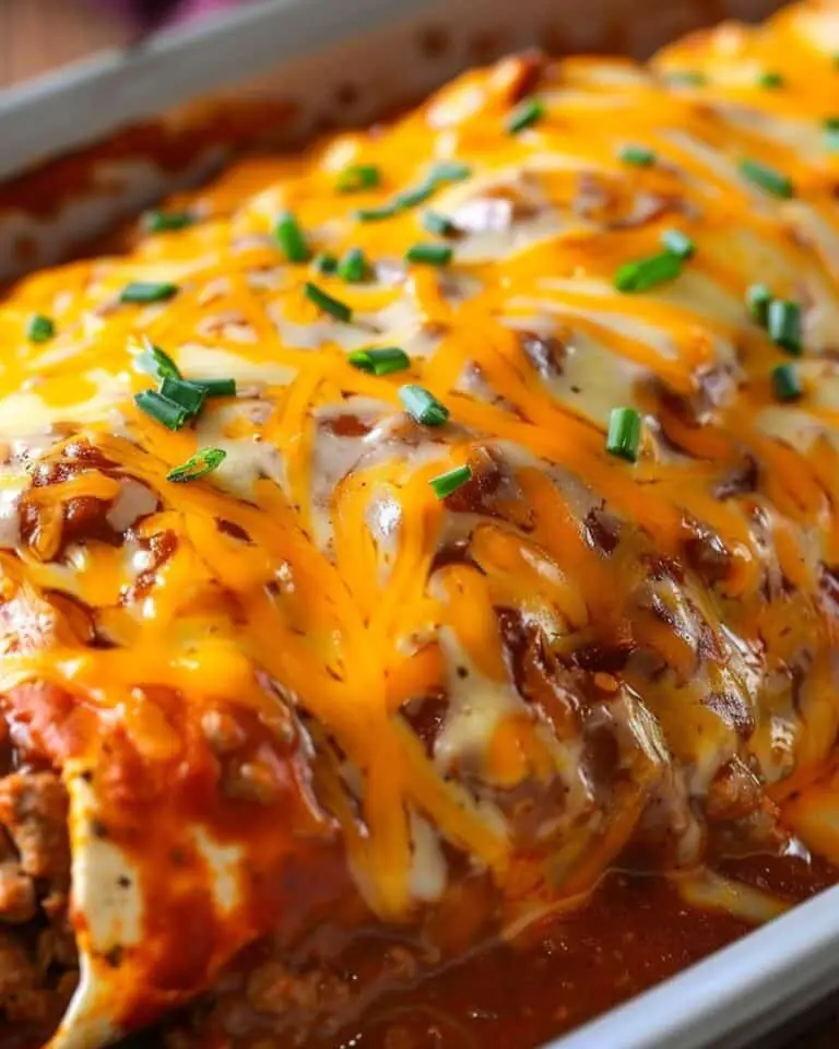 Mexican Enchirito (Smothered Burrito-Style Enchilada)