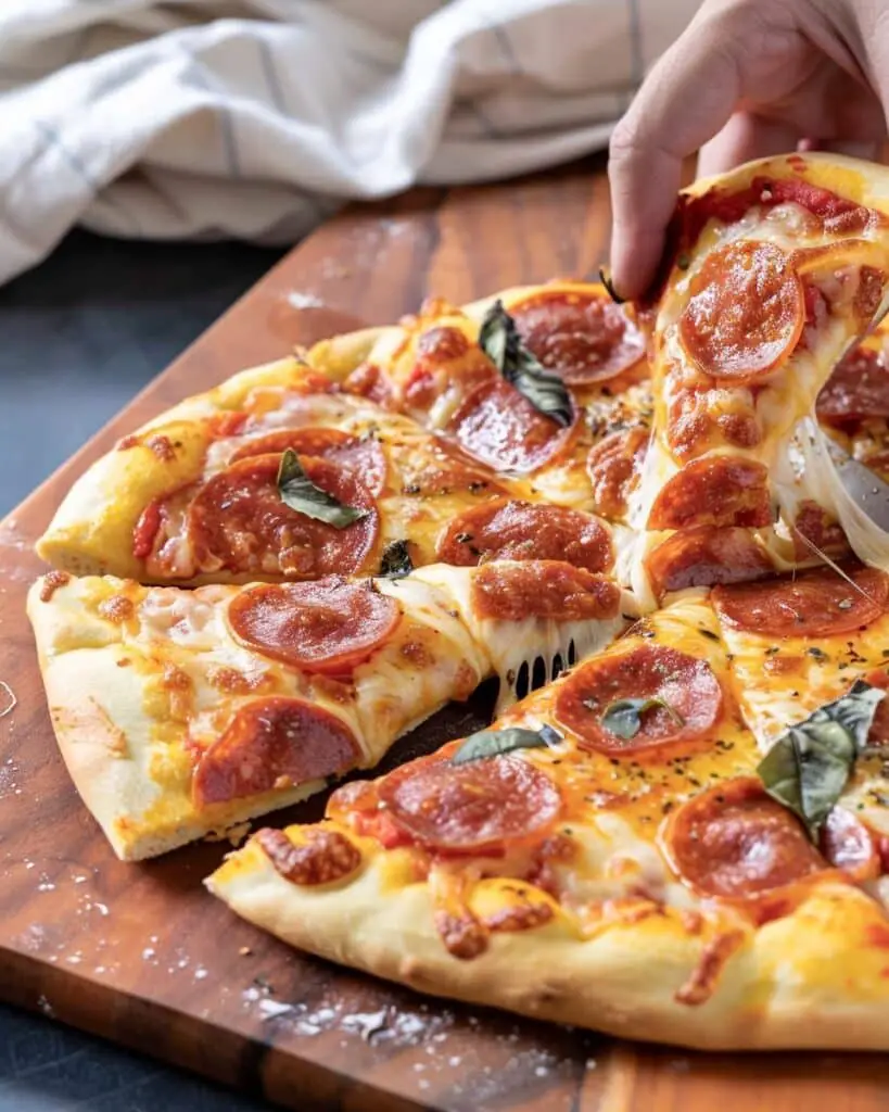 NY-Style Stretchy Gluten-Free Pizza Crust (Thin, Chewy, Foldable)