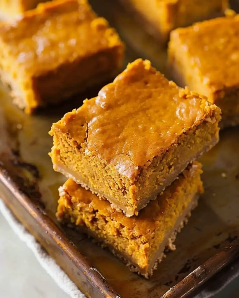 Oil-Free Pumpkin Bars