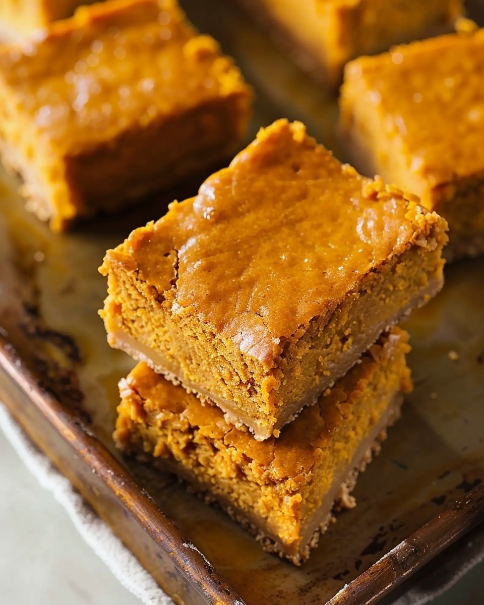 Oil-Free Pumpkin Bars