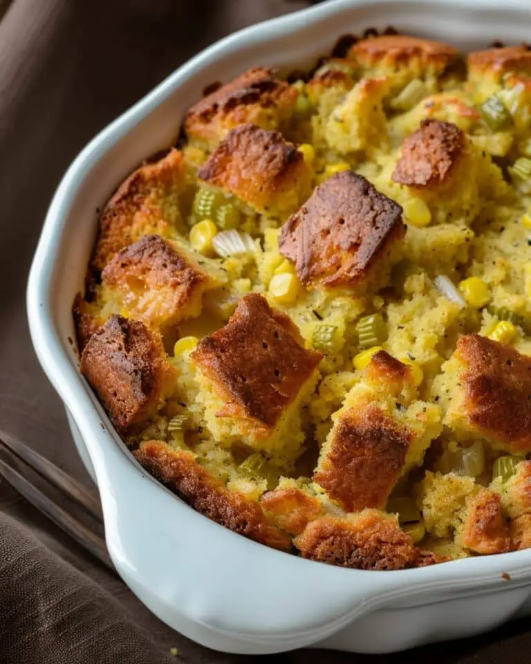 Old-Fashioned Southern Cornbread Dressing