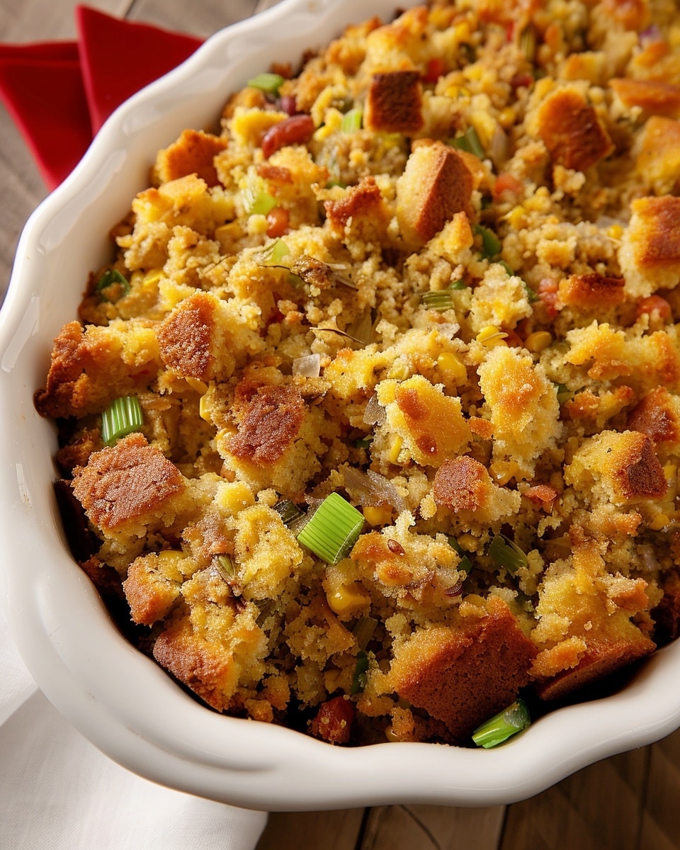 Old-Fashioned Southern Cornbread Dressing