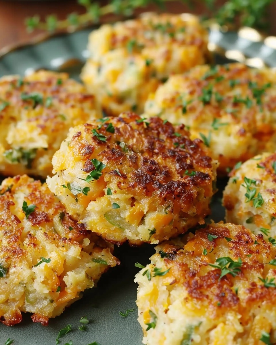 Onion and Cheddar Mashed Potato Cakes