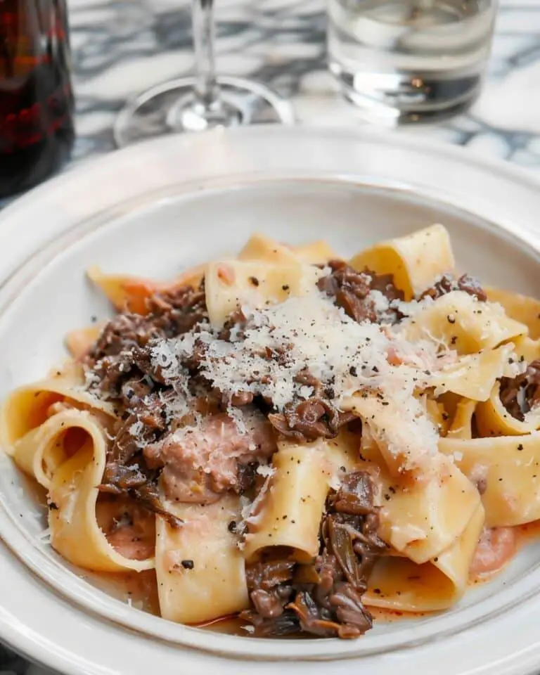 Pappardelle with Tuscan Beef Ragù